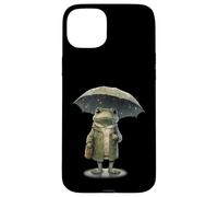 Rainy Day Grenouille : grenouille amusante avec parapluie Coque pour iPhone 15 Plus