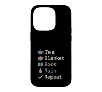 Rainy Day Lover Cosy Introverti Sadcore Thunderstorm Cloud Coque pour iPhone 14 Pro