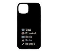 Rainy Day Lover Cosy Introverti Sadcore Thunderstorm Cloud Coque pour iPhone 15 Plus