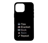 Rainy Day Lover Cosy Introverti Sadcore Thunderstorm Cloud Coque pour iPhone 16 Pro Max