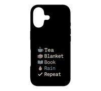 Rainy Day Lover Cosy Introverti Sadcore Thunderstorm Cloud Coque pour iPhone 17