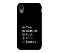 Rainy Day Lover Cosy Introverti Sadcore Thunderstorm Cloud Coque pour iPhone XR