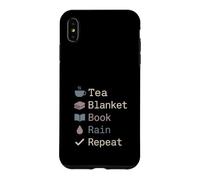 Rainy Day Lover Cosy Introverti Sadcore Thunderstorm Cloud Coque pour iPhone XS Max