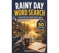 Rainy Day Word Search: Relaxing Word Search for Adults and Seniors - Cozy Indoor Puzzles for Rainy Days, Stress Relief, and Quiet Time