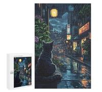 Rainy Night in Tokyo Puzzle 1000 Pièces Educa Jouet en Bois Cadeau Unique Décoration Intérieure Jeu Éducatif Challenge Toy Adultes Et Enfants À Partir De 14 Ans 1000 PCS