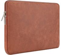 Rainyear Housse 15 Pouces Sacoche Cuir Artificiel Pochette Étanche Laptop Sleeve Sac Pour Ordinateur Portable, Compatible Avec 15,4 Macbook Pro, New Xps 15 Touch, Surface 3/4 15""[ZHB1462]