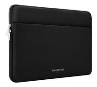 RAINYEAR Housse de Protection pour Ordinateur Portable pour MacBook Pro 16 Pouces M4/M3/M2/M1 Pro/Max A3403 A3186 A2991 A2780 A2485, 16 Pouces Lenovo ThinkBook IdeaPad HP Dell Chromebook, Noir