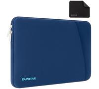 RAINYEAR Housse pour ordinateur portable 14" - Lenovo Thinkpad, IdeaPad, MacBook Air 15,3", 2025 2024 2023 M4 M3 M2, HP, Dell, Acer, Chromebook, Mac Pro, bleu marine