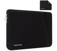 RAINYEAR Housse pour Ordinateur Portable 14 Pouces pour Lenovo Thinkpad IdeaPad 14 Pouces, MacBook Air 15,3 Pouces 2025 2024 2023 M4 M3 M2, Chromebook HP Dell Acer 14 Pouces, Mac Pro 15, Noir