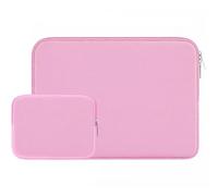 RAINYEAR Housse pour Ordinateur Portable Compatible avec Les Notebook 13,3 Pouces et Les MacBook Pro/Max 14 Pouces M5 M4 M3 M2 M1; Housse de Protection avec Pochette pour Accessoires(Rose)