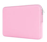 RAINYEAR Housse pour Ordinateur Portable Compatible avec Les Notebook Chromebook 13,3 Pouces et Les MacBook Pro/Max 14 Pouces M5 M4 M3 M2 M1 Housse de Protection rembourrée Souple(Rose)