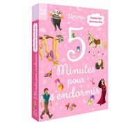 RAIPONCE - 5 Minutes pour s'endormir - DISNEY PRINCESSES Contes et Cheveux d'Or - Collectif - Hachette Disney - broché - Album jeunesse