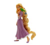 Raiponce et Pascal le cameleon 10 Cm - Tresse de fleurs - Bullyland Disney - Rapunzel
