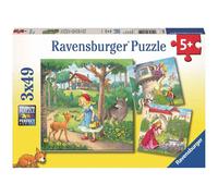 Raiponce, le petit chaperon rouge & le roi des grenouilles Ravensburger 08051