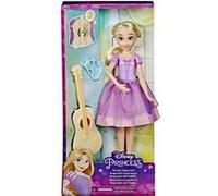 Raiponce musicienne avec accessoires - poupée mannequin 30 cm - set disney princesse + 1 carte - nouveauté - jouet fille