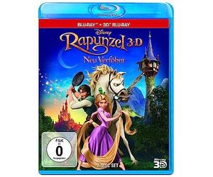 RAIPONCE / Tangled 3D (2010) (3D & 2D) [ Origine Allemande, Sans Langue Francaise ] (Blu-Ray)