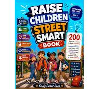 Raise Children Street Smart Book: 200 Real-Life Lessons to Build Confident, Aware, and Independent Kids with Safety Skills, Good Judgment, Boundaries, and Everyday Problem-Solving for the Real World