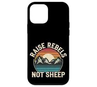 Raise Rebels Not Sheep Motivation indépendante |- Coque pour iPhone 12 Mini