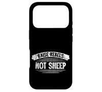 Raise Rebels Not Sheep Motivation indépendante - Coque pour iPhone 17 Pro