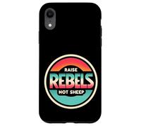 Raise Rebels Not Sheep Motivation indépendante |- Coque pour iPhone XR