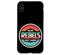 Raise Rebels Not Sheep Motivation indépendante |- Coque pour iPhone XS Max
