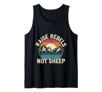 Raise Rebels Not Sheep Motivation indépendante |- Débardeur
