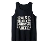 Raise Rebels Not Sheep Motivation indépendante |- Débardeur