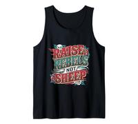 Raise Rebels Not Sheep Motivation indépendante - Débardeur