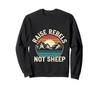 Raise Rebels Not Sheep Motivation indépendante |- Sweatshirt