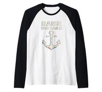 Raise The Sails Anchor Sea Punk Manche Raglan