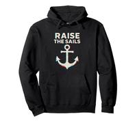 Raise The Sails Anchor Sea Punk Sweat à Capuche