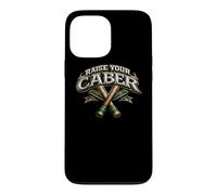 Raise Your Caber Guerrier Écossais Lancement de Bûches Coque pour iPhone 13 Pro Max