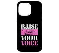 Raise Your Voice (Protest) (Graphique) Coque pour iPhone 14 Pro Max