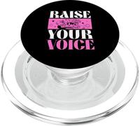 Raise Your Voice (Protest) (Graphique) PopSockets PopGrip pour MagSafe