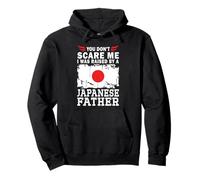 Raised by a Japanese Father Father's Day Japan Flag Sweat à Capuche