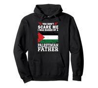 Raised by a Palestinian Father Father's Day Palestine Flag Sweat à Capuche