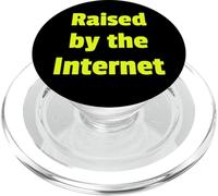 Raised by The Internet Funny Gen Z Tees Mugs and Decor PopSockets PopGrip pour MagSafe