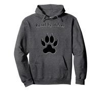 Raised by Wolves Wolf - Imprimé Patte de Loup Sweat à Capuche