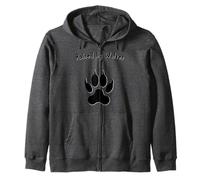 Raised by Wolves Wolf - Imprimé Patte de Loup Sweat à Capuche