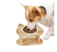 Raised Cat Bowl, Tilted Cat Feeding Bowls, Elevated Cat Bowl Cat Food Stand Elevated Pet Bowl Raised Pet Dish Cat Feeder Stand Raised Bowl for Cats Cat Water Stand Elevated Cat Dish