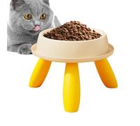 Raised Cat Bowls, Elevated Design, Anti-Vomit Feeding, Veterinary Recommended, Multi-Pet Friendly, Ideal for Daily Use at Home Or Travel, Diameter: About 14cm/5.51 inches