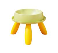 Raised Cat Food Bowl, Lifted Pet Feeder, 5.51x1.57 inches Ergonomic Design, Easy to Clean, Anti Vomit Kitten Dish for Home, Travel, Veterinary Use, Puppy Feeding, Indoor, Outdoor