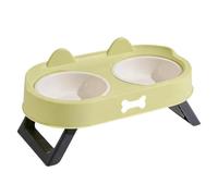 Raised Cat Food Bowls - Anti Vomiting Water Feeder Dish with Stand | Raised Cat Dish for Alone Time Corner Dining Area Apartment Kitchen Living Room Home