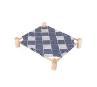 Raised Cooling Dog Bed 60cm Breathable Washable Cot for Summer | Elevated Mesh Cot Lifts Pets Off Floor For Better Air Circulation. Easy To Clean And Set Up Indoors Or Out.