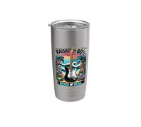 Raised On 80's Rock N Roll - Rock Band - Bandeau pour cheveux Gobelet isotherme en acier inoxydable double paroi