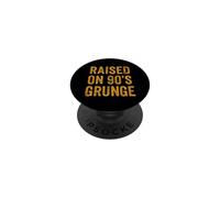 Raised on 90s Grunge Vintage Alternative Rock Design PopSockets PopGrip Adhésif