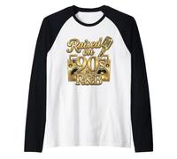 Raised on 90s R&B Cassette rétro rétro Old School RNB Manche Raglan
