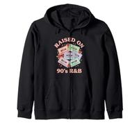 Raised on 90s R&B Cassette rétro rétro Old School RNB Sweat à Capuche