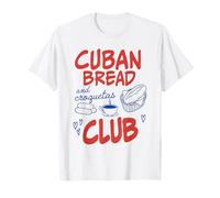 Raised on Cuban Bread and Croquetas Cuba Hispanic Heritage T-Shirt