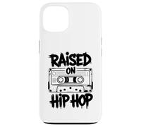 Raised on Hip Hop des années 90, Amateur de Musique sur Cassette rétro Coque pour iPhone 13
